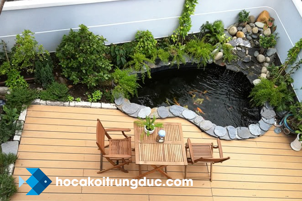 Các mẫu hồ cá koi đẹp nhất hiện nay